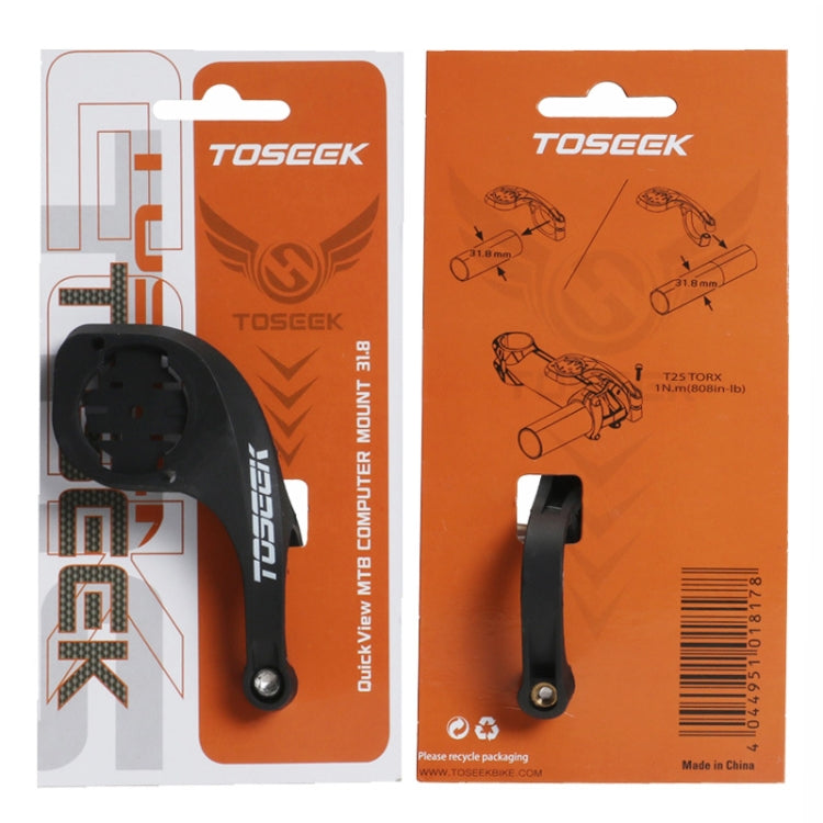 TOSEEK Timer Code Fixed Seat Speed Connection Extension Bracket Mountainous Bicycle Parts, Total Length: 90mm by TOSEEK