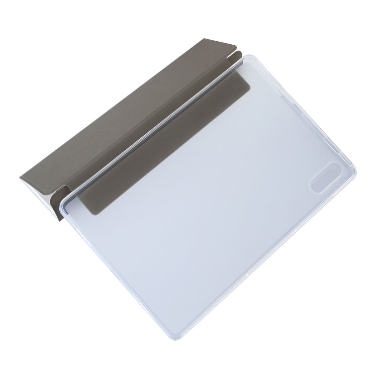 For Lenovo Tab P11 Pro (TB-XJ706F) Coloured Drawing Pattern Horizontal Flip Leather Case with Three-folding Holder(Cute) by bashfashion