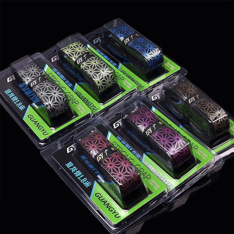 GUANGYU 1.8m Gradient Colorful Handle Strap Keel Hand Glue Thickened Anti-slip Sweat-absorbent Fishing Rod Glue Random Color by bashfashion