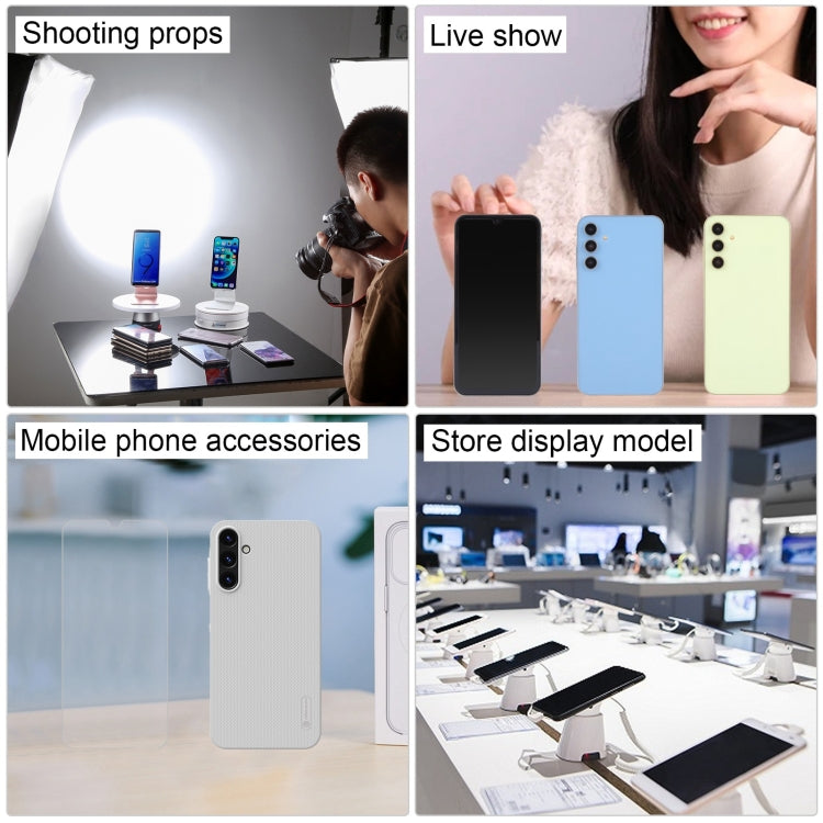 For Samsung Galaxy A15 5G Black Screen Non-Working Fake Dummy Display Model (Yellow) by bashfashion