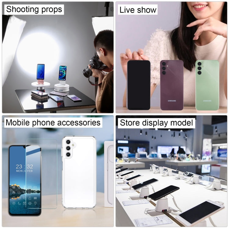 For Samsung Galaxy A14 5G Black Screen Non-Working Fake Dummy Display Model (Dark Red) by bashfashion