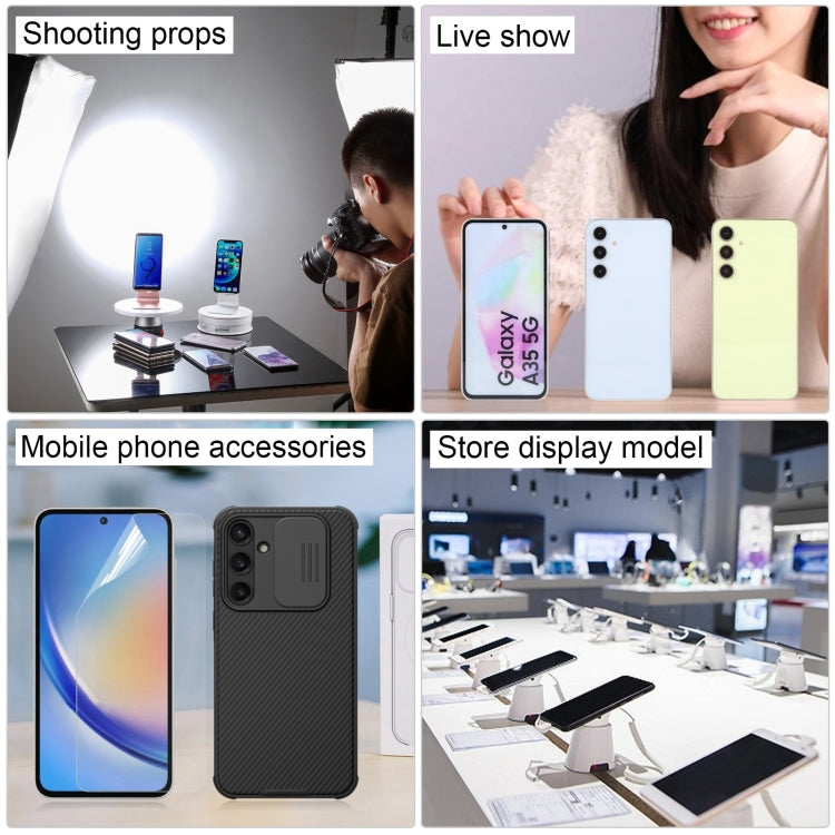 For Samsung Galaxy A35 5G Color Screen Non-Working Fake Dummy Display Model (Purple) by bashfashion