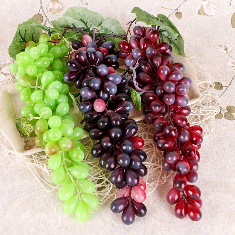 2 Bunches 85 Black Grapes Simulation Fruit Simulation Grapes PVC with Cream Grape Shoot Props by bashfashion
