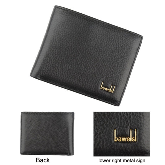 Baweisi A-6509-1 Men Casual Short RFID Wallet Multifunctional Card Holder by Baweisi