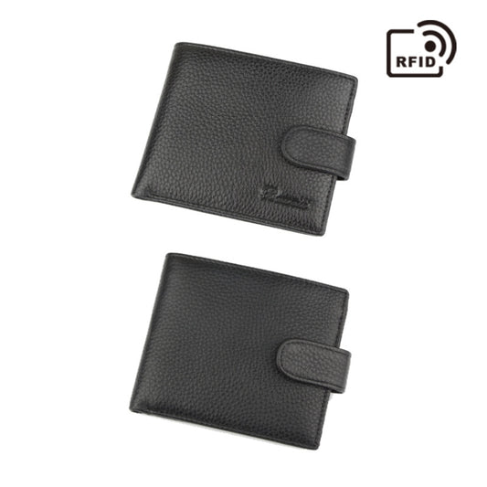 K-8013 Anti-Magnetic Anti-Theft RFID Short Business Men Wallet by bashfashion