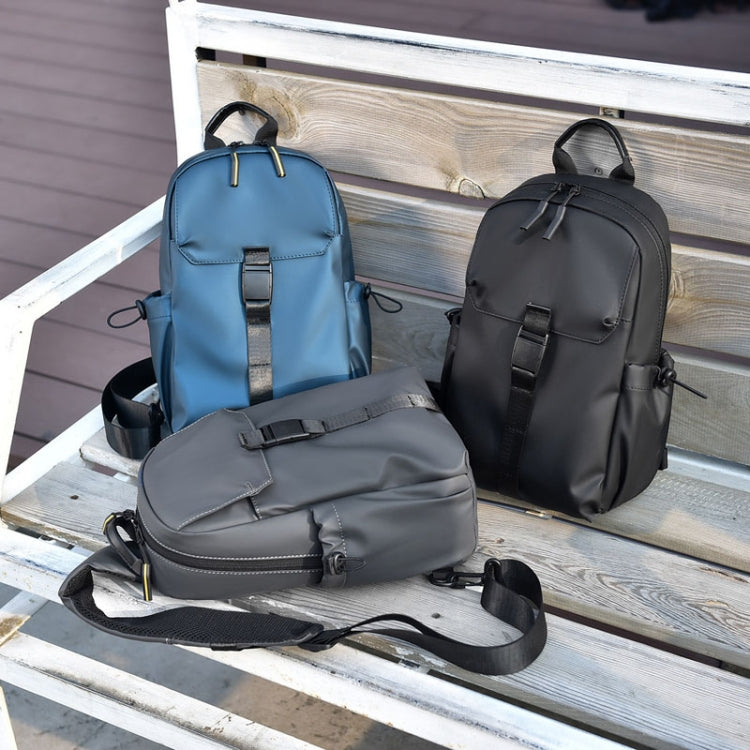 WEIXIER 2023 Large Capacity Crossbody Chest Bag Waterproof Cycling Sports Single Shoulder Packs(Black) by WEIXIER