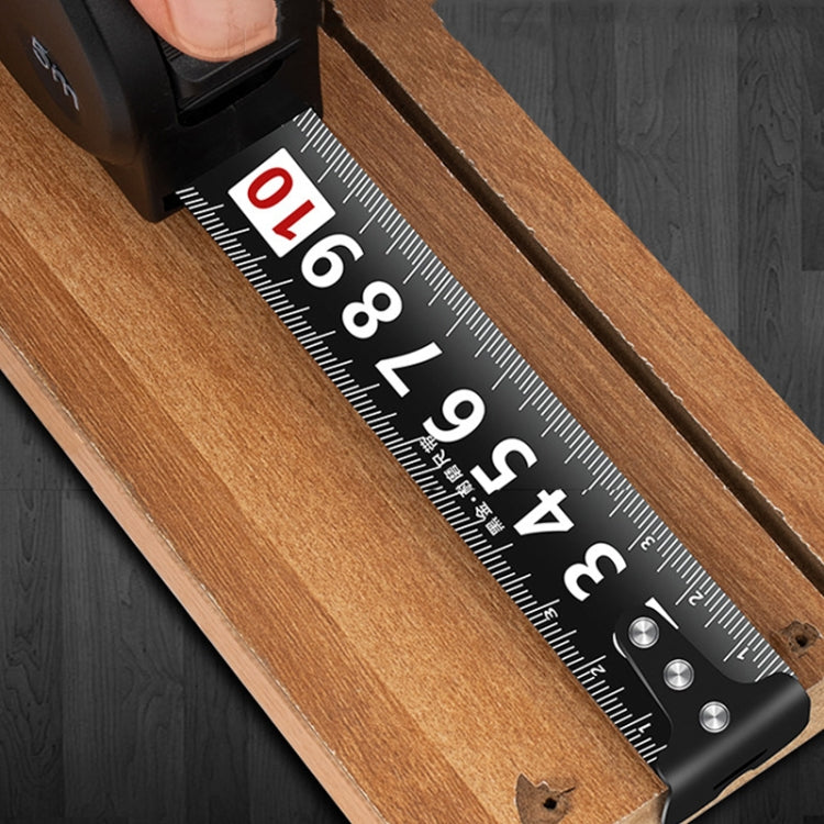 DONG GSHENG High Precision Home Use Steel Utility Scale Thickened Measuring Tape, Model: Blue Shell White Frosted 5m x 19mm by DONG GSHENG