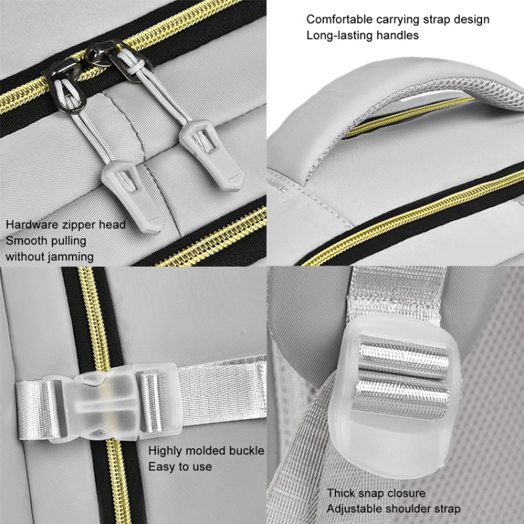 WEIXIER B717 Large Capacity Travel Shoulder Bag Simple Students Universal Schoolbag(Green) by WEIXIER