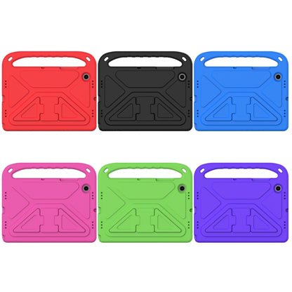 For Samsung Galaxy Tab A8 10.5 / X200 / X 205 / X207 Handle EVA Shockproof Tablet Case with Holder(Green) by bashfashion