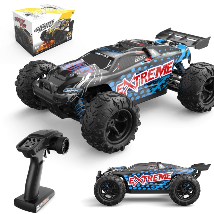 9302E 1:18 Full Scale Remote Control 4WD High Speed Car(Blue) by bashfashion