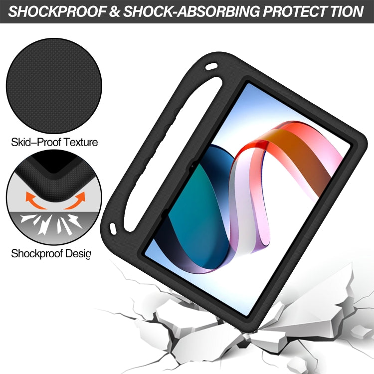 For Xiaomi Redmi Pad 10.61 Handle Portable EVA Shockproof Tablet Case(Black) by bashfashion