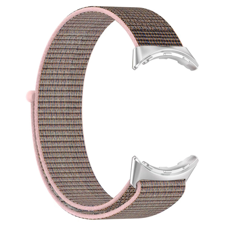 For Google Pixel Watch Metal Head Nylon Loop Watch Band(White) by bashfashion