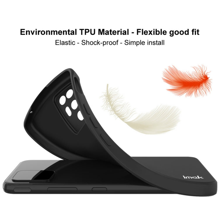 For OnePlus Ace 2V 5G IMAK UC-4 Series Straight Edge TPU Soft Phone Case(White) by imak