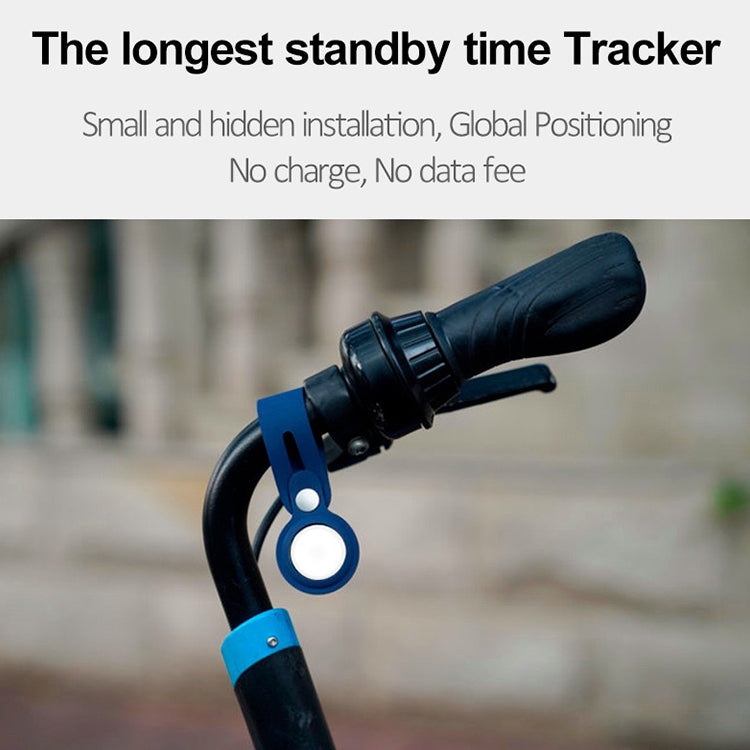 Global Location Tracker Anti-lost Protection Devices(White) by bashfashion