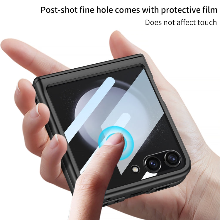 For Samsung Galaxy Z Flip5 GKK Integrated Full Coverage Folding Phone Case(Green) by GKK