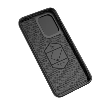 For OPPO Reno13 5G Global Sliding Camshield TPU + PC Shockproof Phone Case with Holder(Black) by bashfashion