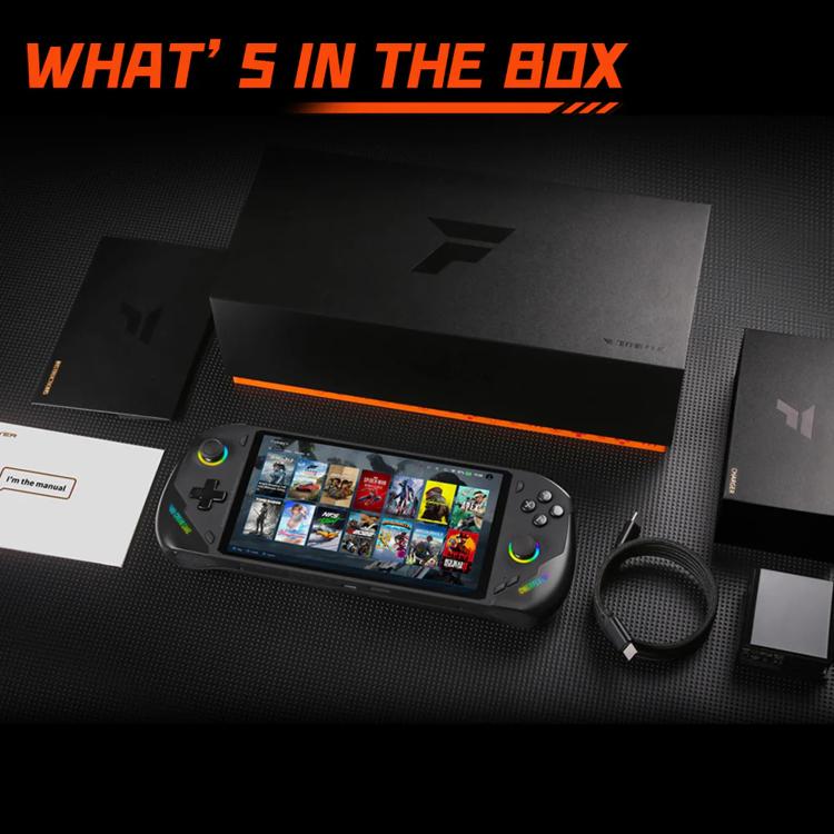 ONE-NETBOOK OneXPlayer F1 Pro 7 inch Handheld Game Console, 32GB+1TB, Windows 11 AMD Ryzen 7 8840U(EU Plug) by ONE-NETBOOK