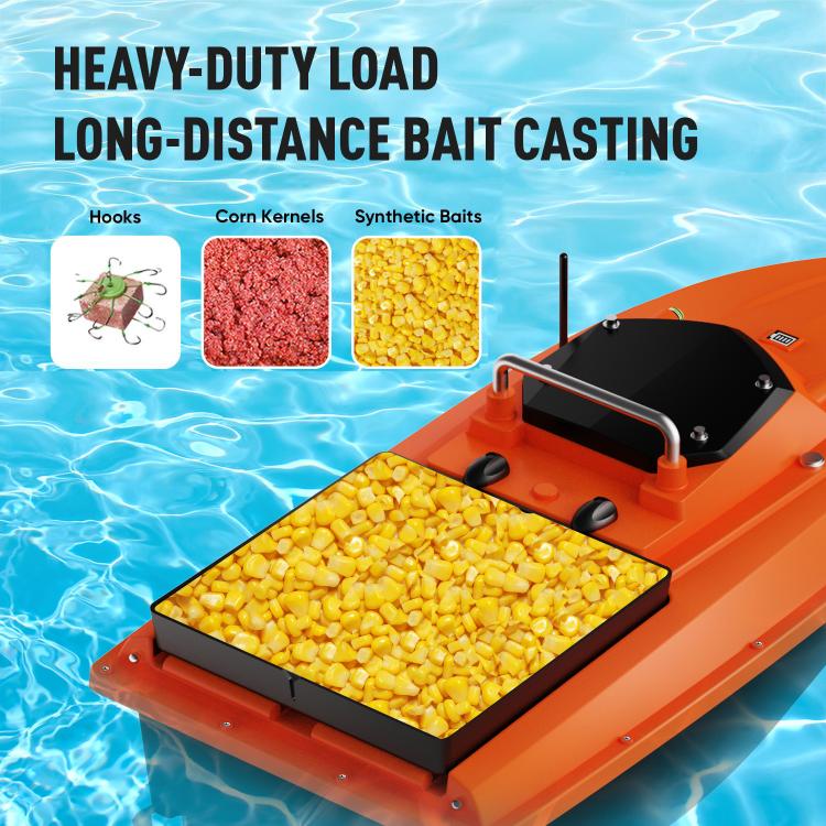 D80 High Power Smart Remote Control Fishing Bait Boat Support Trawling, Plug:US Plug by bashfashion