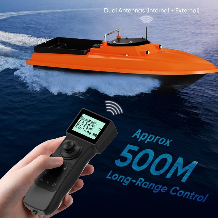D80B GPS High Power Smart Remote Control Fishing Bait Boat Support Trawling, Plug:EU Plug by bashfashion