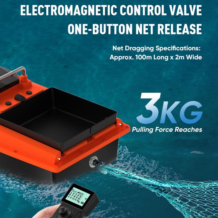 D80B GPS High Power Smart Remote Control Fishing Bait Boat Support Trawling, Plug:UK Plug by bashfashion