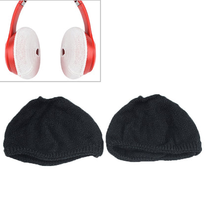 2 PCS Knitted Headphone Dustproof Protective Case for Beats Studio2(Black) by bashfashion