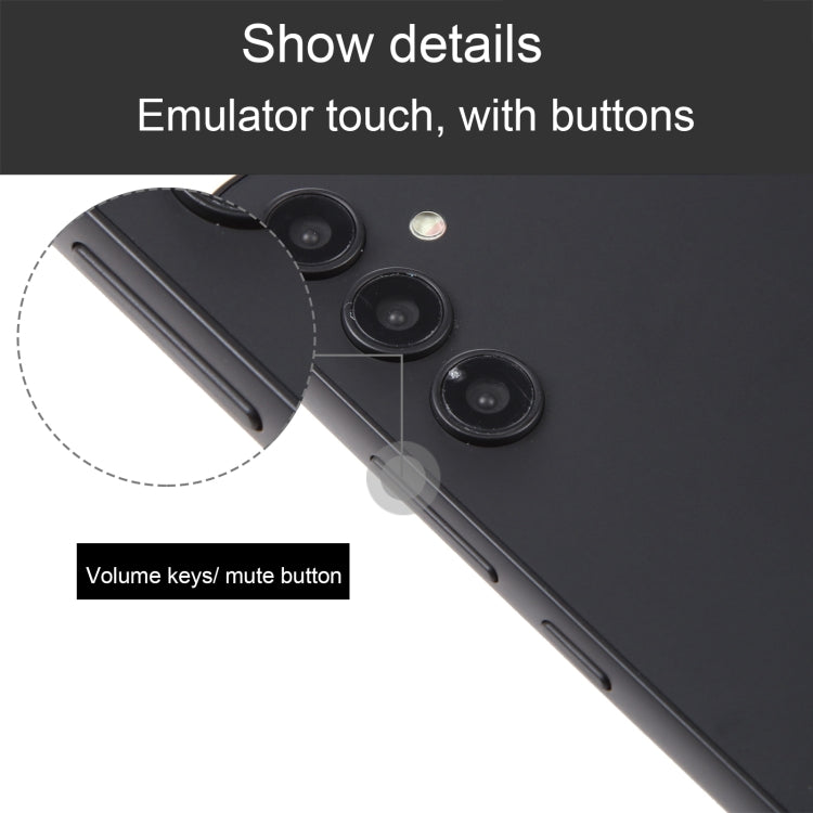For Samsung Galaxy A34 Black Screen Non-Working Fake Dummy Display Model(Black) by bashfashion