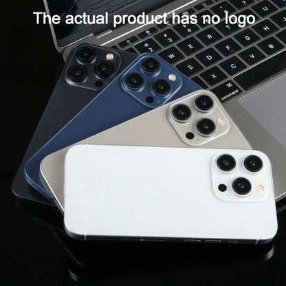 For iPhone 15 Pro Max Black Screen Non-Working Fake Dummy Display Model (Natural Titanium) by bashfashion