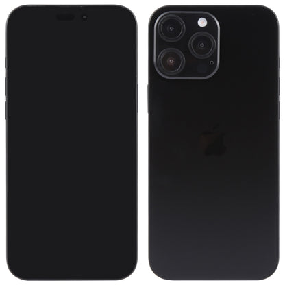 For iPhone 16 Pro Max Black Screen Non-Working Fake Dummy Display Model (Black) by bashfashion