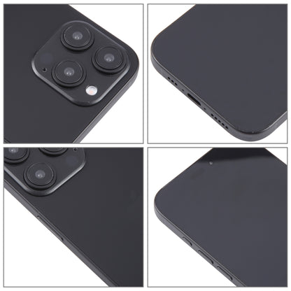 For iPhone 16 Pro Max Black Screen Non-Working Fake Dummy Display Model (Black) by bashfashion