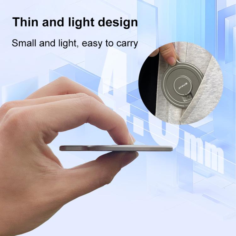 For Insta360 Flow 2 Pro PULUZ Magnetic Phone Mount Adapter (Silver) by PULUZ