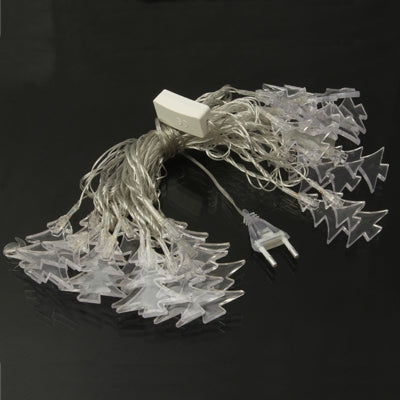 7m Christmas Tree Pendants Decoration String Lights, 30-LED Multi-Colored Light (AC 12-240V / EU Plug)(Transparent) by bashfashion