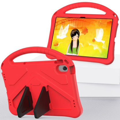 For Samsung Galaxy Tab A8 10.5 2021 X200 / X205 EVA Shockproof Tablet Case with Holder(Red) by bashfashion