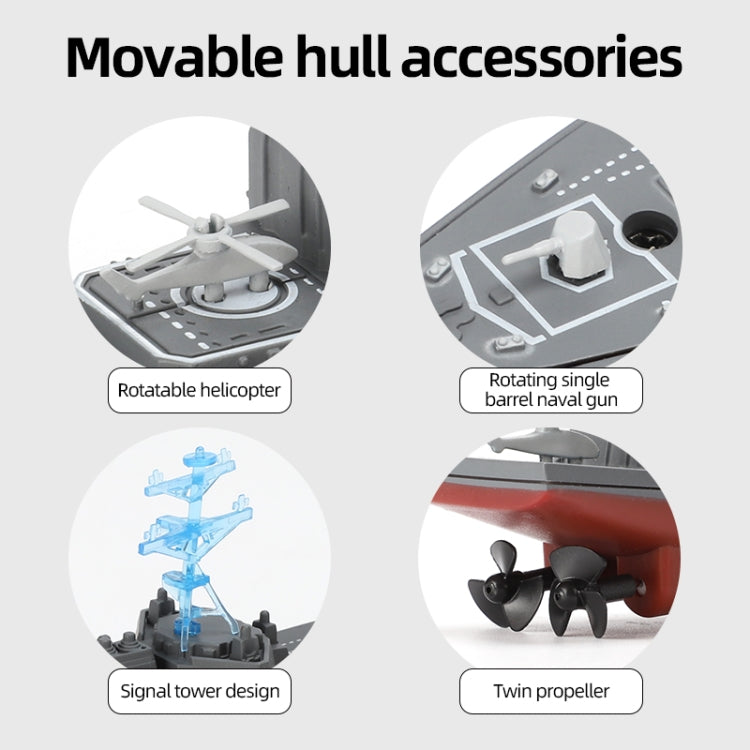 MoFun 803 2.4G Remote Control Warship Simulation Ship(803D) by MoFun