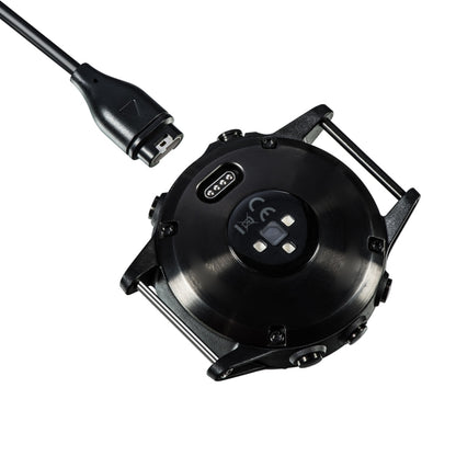 For Garmin Instinct 2X Solar Type-C Port Watch Charger With Data Transmission(Black) by bashfashion