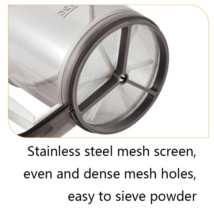Convenient Hand-Held Flour Sieve Icing Sugar Sieve Baking Tool(Brown) by bashfashion