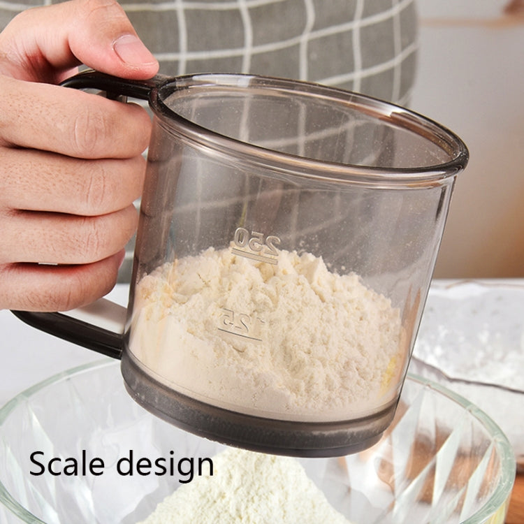Convenient Hand-Held Flour Sieve Icing Sugar Sieve Baking Tool(Brown) by bashfashion