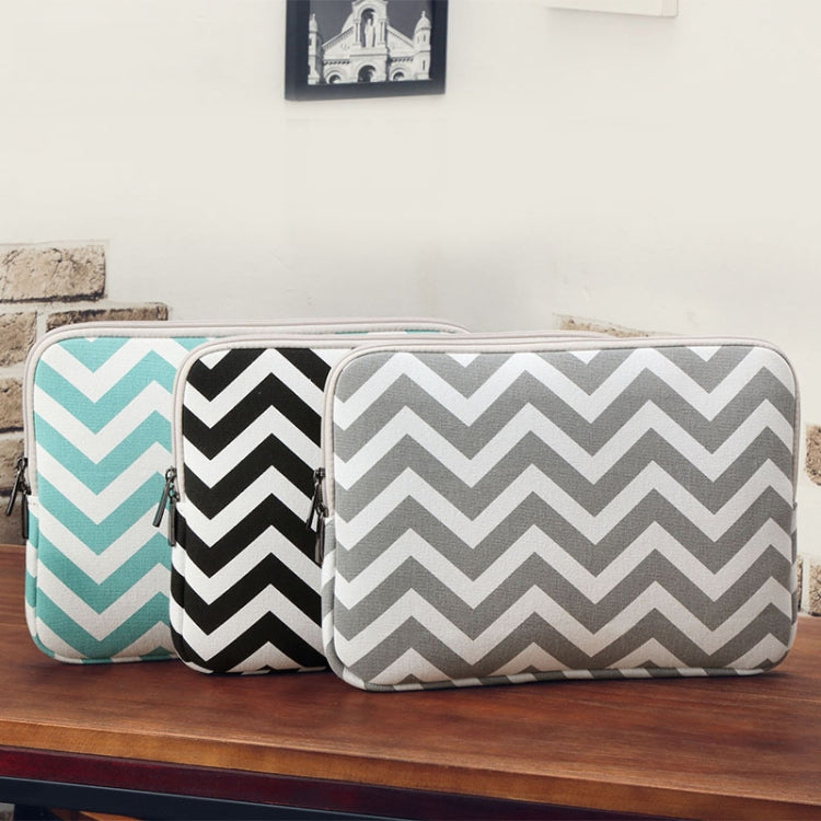 LiSEN LS-525 Wavy Pattern Notebook Liner Bag, Size: 10 inches(Gray) by LiSEN