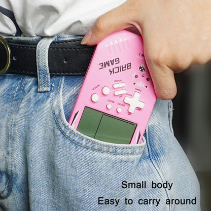 Large Screen Retro Children Handheld Game Console(Green) by bashfashion