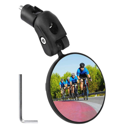 Bicycle Convex Rearview Mirror Large View 360 Degree Rotating Mirror by bashfashion