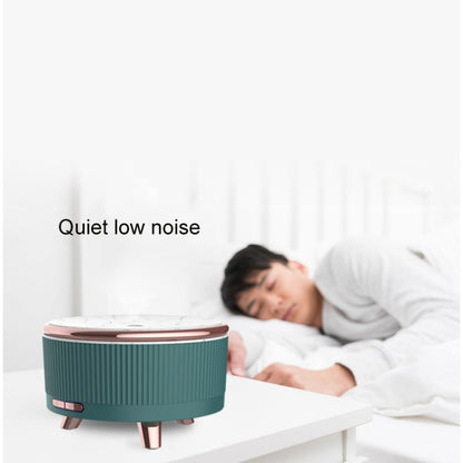 Ultrasonic Aromatherapy Diffuser Humidifier Essential Oil Diffuser EU Plug(Rose Red) by bashfashion