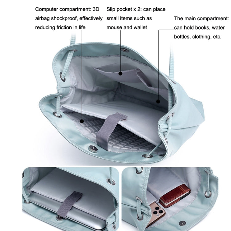 For Apple Macbook Shoulder / Handheld / Messenger Computer Bag, Size: Small(Black+Black Mouse Pad) by bashfashion