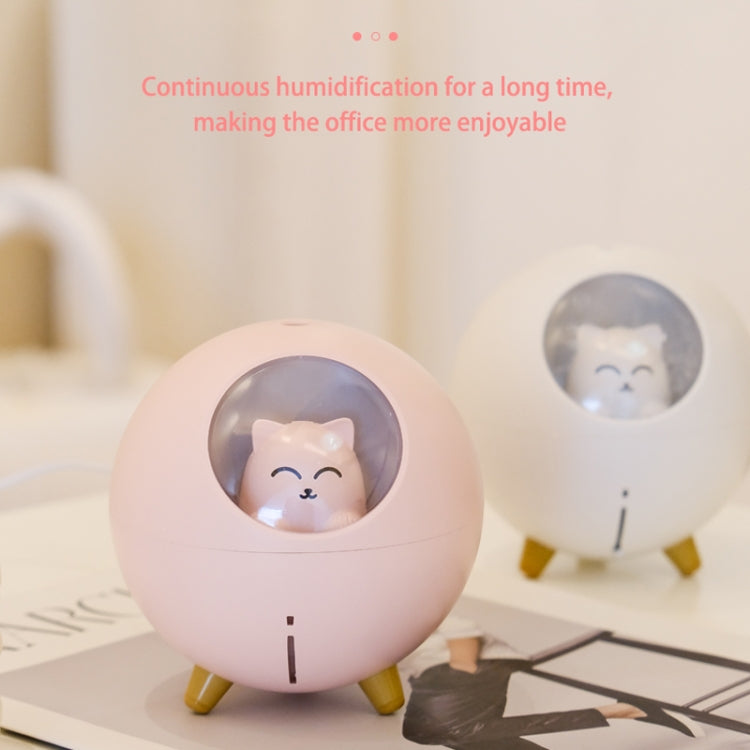 WT-TX5 USB Direct Insert Version Humidifier Mini Planet Cat Desktop Purifier(Pink) by bashfashion
