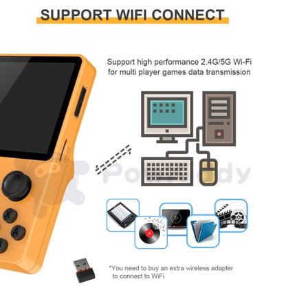 POWKIDDY RGB20S 3.5-Inch IPS Screen Retro Open Source Handheld Game Console 16GB Without Game(Purple) by bashfashion