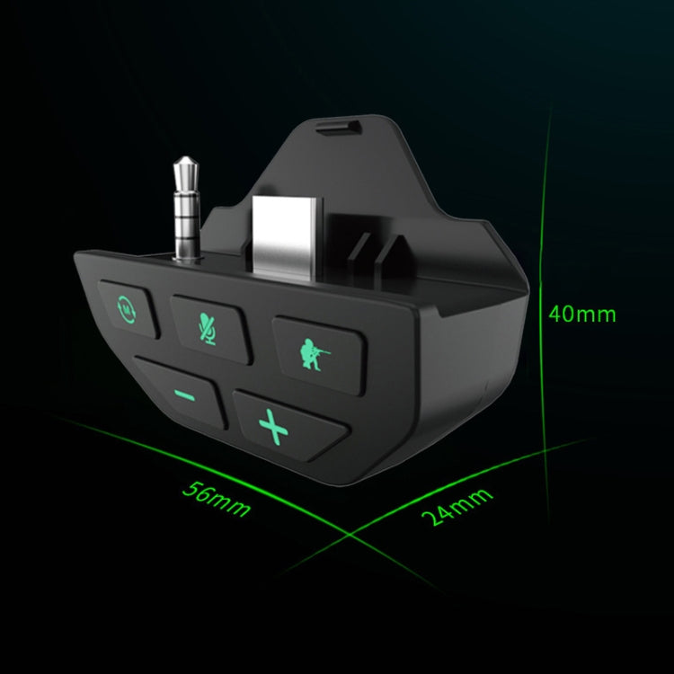 Iplay For XBOX ONE S/XBOX Series X Headphone Audio Adapter(Black) by iplay