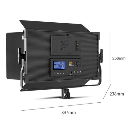 Pixel P45pro High Bright Dual Color Temperature Fill Light 120W Normal Bright Studio Camera Soft Light(A Set With US Plug Adaptor) by Pixel