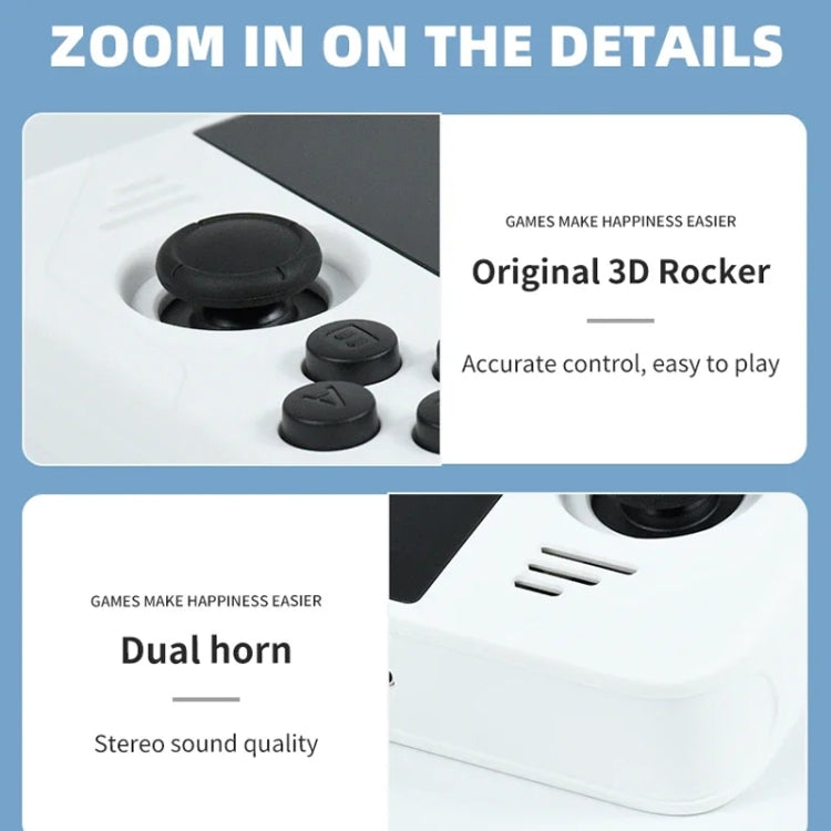 POWKIDDY RGB30 4 Inch IPS Screen Handheld Game Console Built In WIFI＋Bluetooth 16GB+256GB(Black) by POWKIDDY