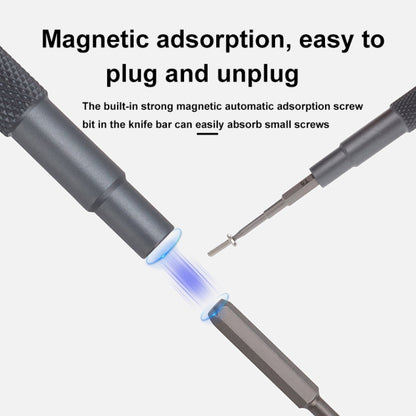 For DJI CQT UAV 30-In-1 Drone Universal Extended Screwdriver Set Disassembly Tool Set(Frosted Gray) by CQT