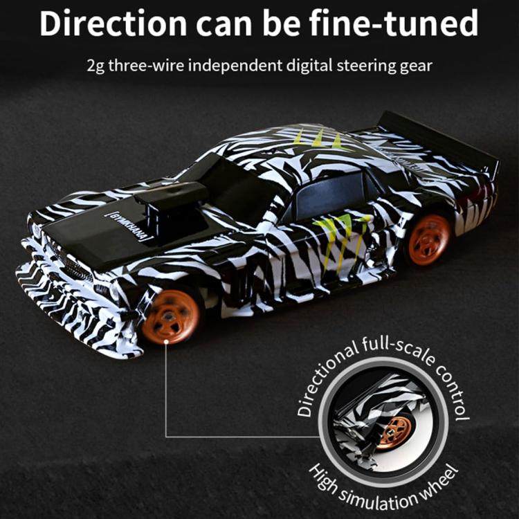 1:43 Full Scale Mini 4WD Drifting Charging Remote Control Car, Color: 4303G Orange 911 With Gyroscope by bashfashion