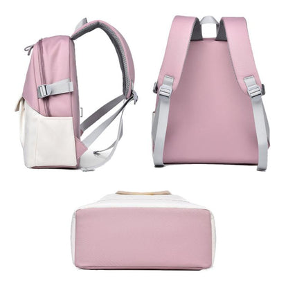 OUMANTU 2306 Large-capacity Splash-proof Leisure Backpack Outing Schoolbag(Green) by OUMANTU