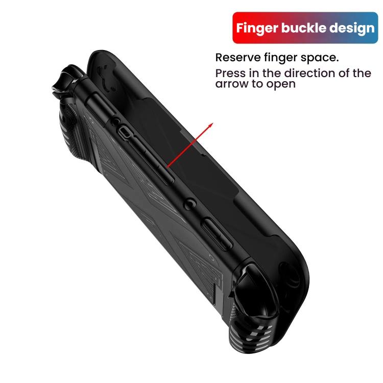 For Nintendo Switch 2 PC + TPU Split Cover With Panel Set Protective Shell(Black) by bashfashion